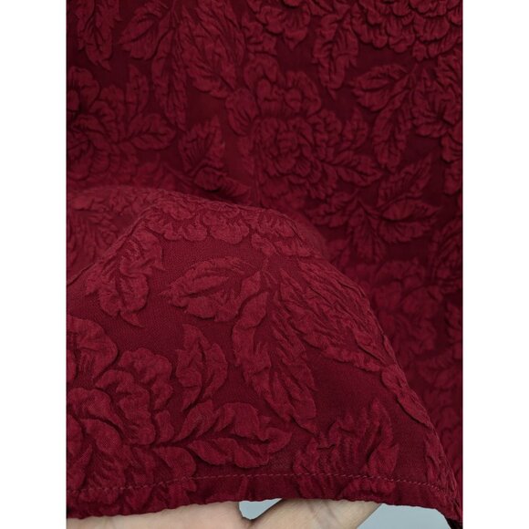 Vintage Y2K Express 100% Silk Floral Textured Tank Top Women Size M Whimsigoth - Picture 5 of 9